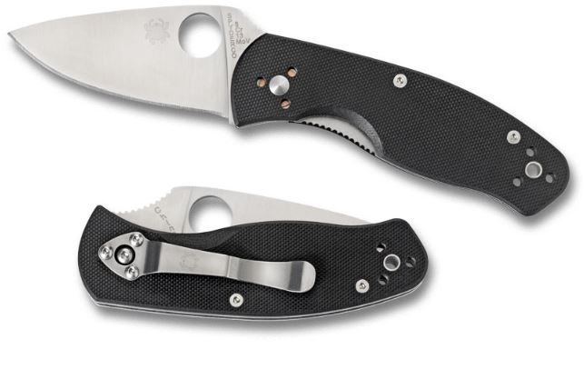 Spyderco Persistence Folding Knife, G10 Black, C136GP